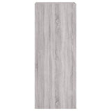 TV Wall Cabinet Grey Sonoma 40.5x30x102 cm Engineered Wood 836936