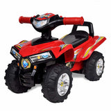 Red Children's Ride-on Quad with Sound and Light 10070