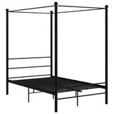 Bed Frame Black Powder-coated metal Double Classic/Traditional 325057