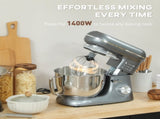 1300W Kitchen Stand Mixer, with Accessories - Silver T3398P378842