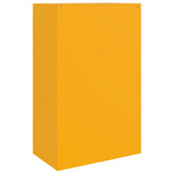 Sideboard Mustard Yellow 67x39x107 cm Steel 841664