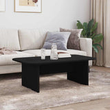 Coffee Table Black 93 x 53 x 33 cm Engineered Wood 891141