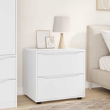 Storage Cabinet 60 x 48 x 57 cm Engineered Wood White 888827