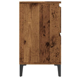 Sink Cabinet Old Wood 80x33x60 cm Engineered Wood 857129
