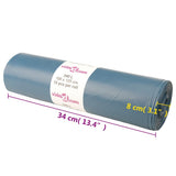 Bin Bags 100 pcs Blue 240 L 155347
