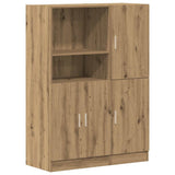 2 Piece Kitchen Cabinet Set Artisian Oak Engineered Wood 3324150
