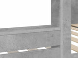 Bunk Bed for Kids Concrete Grey 90 x 200 cm Engineered Wood 3410414