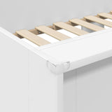 Bunk Bed for Kids White 90 x 190 cm Engineered wood 3410475