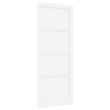 Interior Door ORKDAL White 93 x 232 cm Plywood 4102680