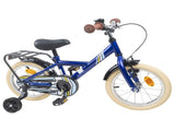 Kids Bike 14 Inches for 3-5 Years Old Dark Blue 42009490