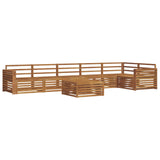 Outdoor Sofa Set 7 pcs Natural 3373584