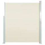 Patio Retractable Side Awning 170x300 cm Cream 48365