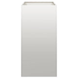 Planter 40x80x80 cm Stainless Steel 860777