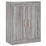 Highboard Grey Sonoma 69.5x34x180 cm Engineered Wood 3199551