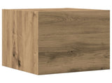 TV Cabinet Set Wall-mounted 3 pcs Artisan Oak Engineered Wood 3393140