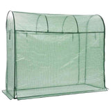 Greenhouse with Zippered Door 200x80x170 cm 46916