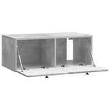 Wall-Mounted TV Cabinet 78.5 x 41 x 30 cm Concrete Grey 899198