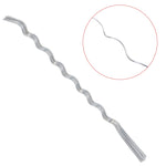 ZNTS 50 pcs Spiral Plant Supports 170 cm Galvanised Steel 142413