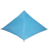 ZNTS Family Tent Tipi 7-Person Blue Waterproof 94711