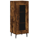 Highboard Smoked Oak 34.5x34x180 cm Engineered Wood 3199446