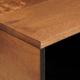 Coffee Table Brown 80 x 50 x 40 cm Solid Mango Wood 4017904