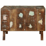 Coffee Table Multicolour 50 x 50 x 35 cm Solid Reclaim Wood 4104531