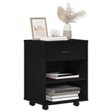 Storage Cabinet Black Oak 46 x 36 x 59 cm Engineered Wood 862673