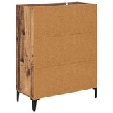 Sideboard Old Wood 69.5 x 34 x 90 cm Engineered Wood and Iron 880824