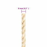 Rope 100% Sisal 8 mm 50 m 155018