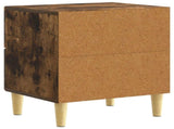 Bedside Table 2 pcs Smoked Oak 43 x 34.5 x 48 cm 894996