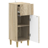Bathroom Storage Cainet DELFT Sonoma Oak 30 x 31 x 80 cm 897047
