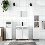 Bathroom Cabinet White 58x33x60 cm Engineered Wood 831588