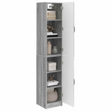 Cabinet Set 2 pcs Grey Sonoma Engineered Wood 3416958