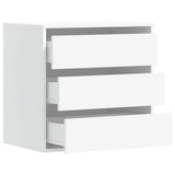 Corner Chest of Drawers White 60x41x58 cm Engineered Wood 852843