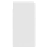 Kitchen Wall Cabinet with Glass Door Porto White 854147