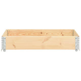 Raised Bed 50x100 cm Solid Pine Wood 3055164