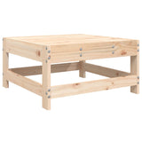 Garden Footstool Solid Wood Pine 825485