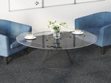 Carpet Tile Sky Grey 50 x 50 cm 36 pcs PP and Bitumen 42032488