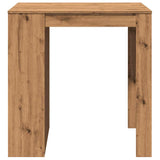 Bar Table Artisian Oak 102x70x103.5 cm Engineered Wood 3309329