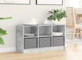 Sideboard with Drawer Concrete Grey 73.5 x 22.5 x 53.5 cm 8000503