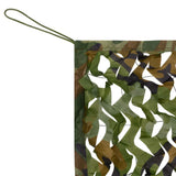 Camouflage Net with Storage Bag 3x6 m Green 135888