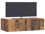 Wall-Mounted TV Cabinet Wall-mounted Old Wood 78.5 x 41 x 30 cm 898013