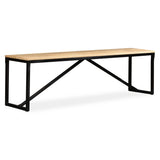 Bench Solid Mango Wood 160x35x45 cm 244904