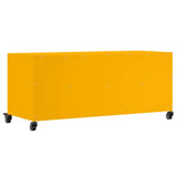 TV Cabinet Mustard Yellow 100.5x39x43.5 cm Steel 846695