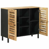 Storage Cabinets Natural 90 x 33 x 75 cm Solid Mango Wood 4018872