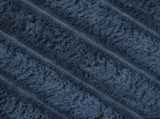 Throw Blankets 6 pcs Navy Blue 240 x 220 cm Fleece 42016883