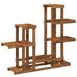 Plant Stand Natural 118 x 25 x 96.5 cm Solid Acacia Wood 903090