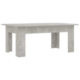 801183 Coffee Table Concrete Grey 100x60x42 cm Engineered Wood