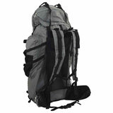 Hiking Backpack Grey 100 L Oxford Fabric 4009975