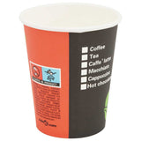 30085 1000 pcs Disposable Coffee Cups Paper 240 ml